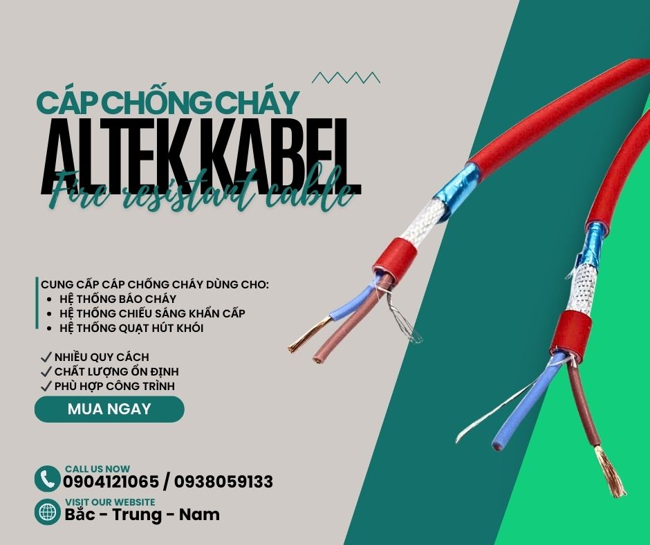 Cung cấp cáp chống cháy cho hệ thống PCCC