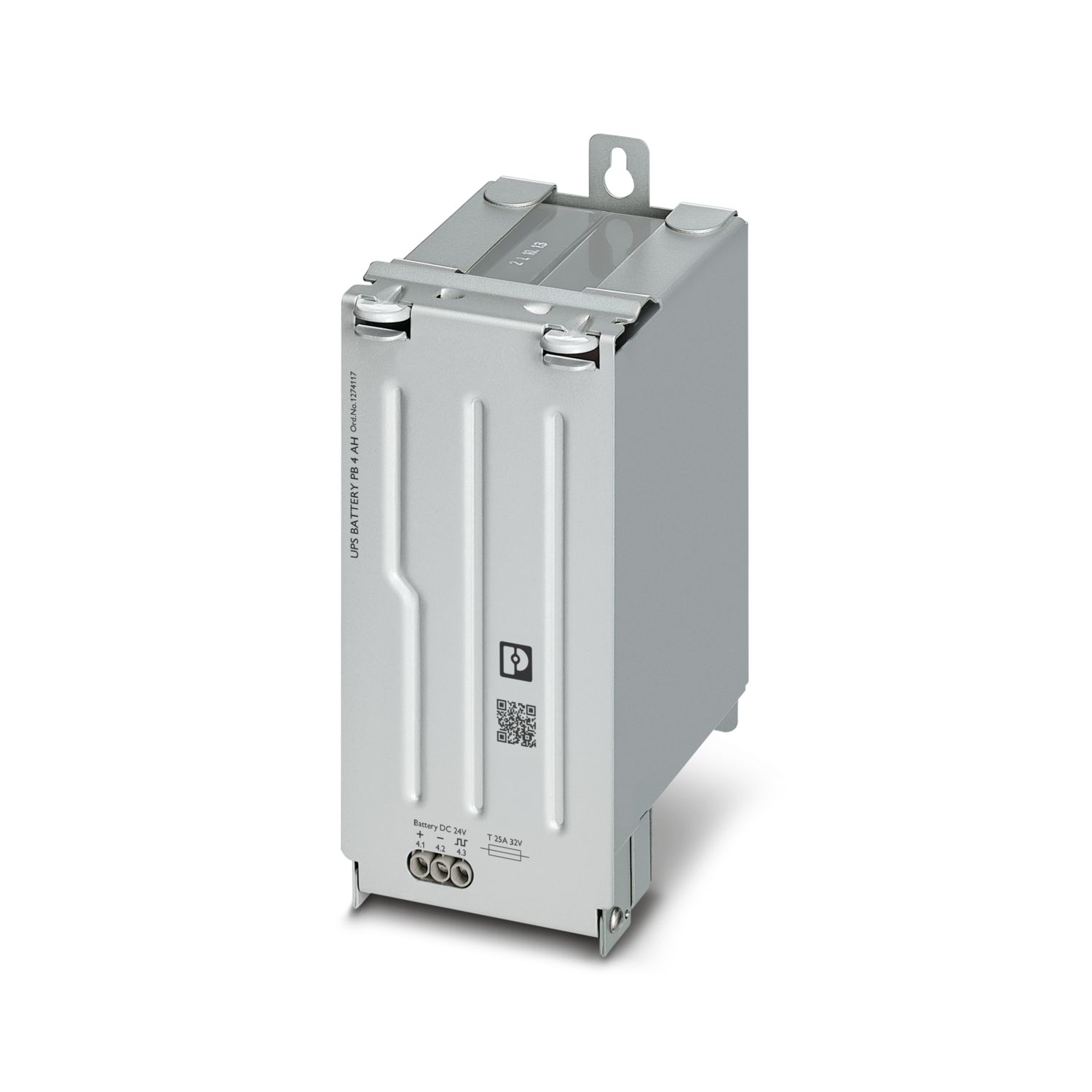 BỘ PIN LƯU TRỮ UPS PHOENIX CONTACT 24V 4AH - HÀNG CHUẨN ĐỨC -  1274117 - UPS-BAT/PB/24DC/4AH