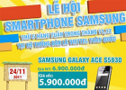 Lễ hội Smartphone Samsung tại hệ thống bán lẻ Viettel