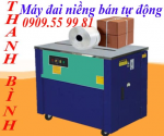 Máy đóng đai niềng thùng, máy đóng dây đai nhựa Đài Loan
