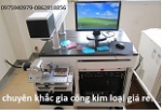 khắc gia công logo lên dụng cụ điện