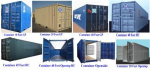 container rỗng các loại
