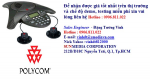 Thiết bị điện thoại hội nghị Polycom phục vụ phòng họp trực tuyến