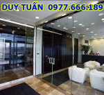 Cửa kính, vách ngăn nhôm kính, cầu thang kính