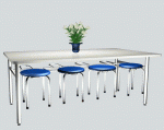 Mặt bàn frp, mặt bàn bọc phủ frp, bàn ghế composite, thùng rác composite