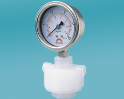 Đồng Hồ Đo Áp Suất Thân Inox Có Màng và Vạch Hiển Thi