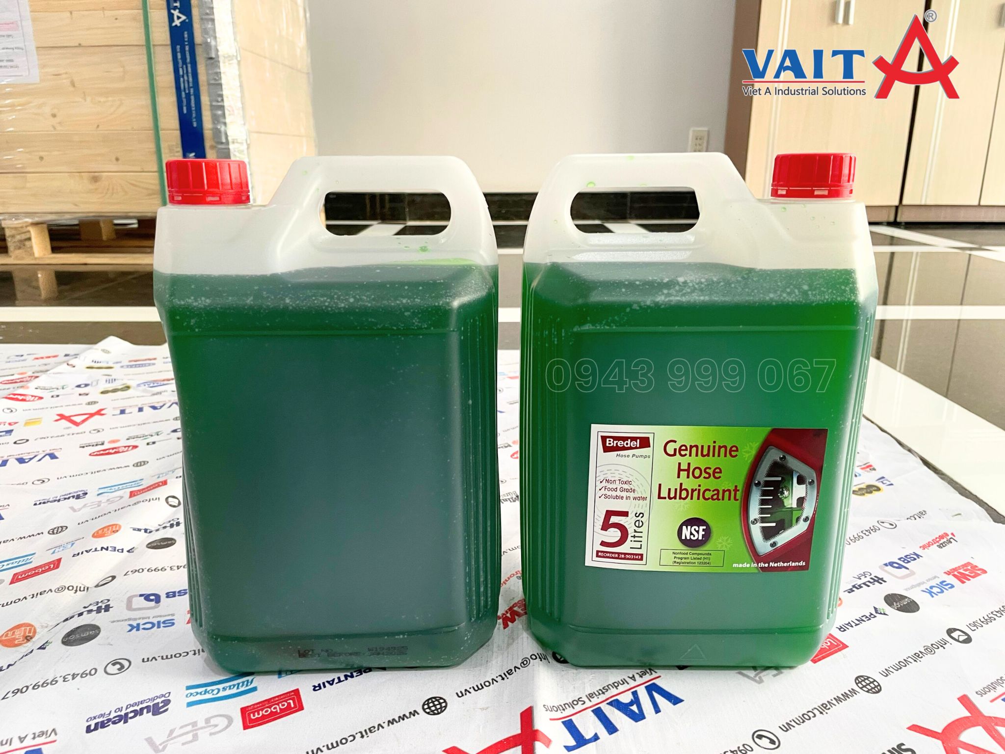 Nhớt bôi trơn cho bơm Bredel 5.0 liters