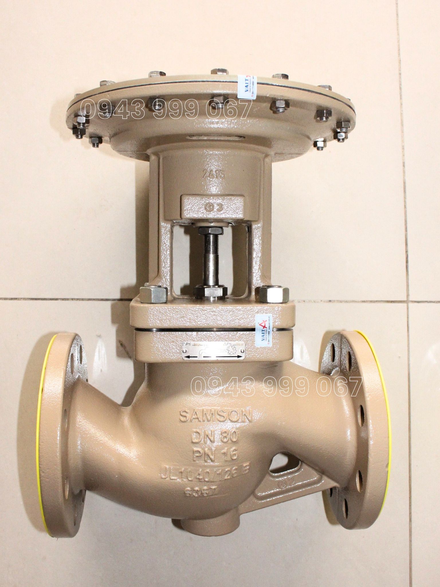 Valve Control SAMSON DN80 PN16 JL1040/126B 6317