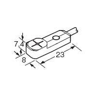 proximity sensor GX-F8A, cảm biến tiệm cận Panasonic, Cảm biến Panasonic GX-F8A, Rectangular-shaped inductie proximity sensor FX-G8A