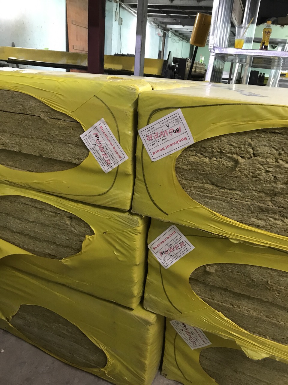 ROCKWOOL TẤM,VẢI THỦY TINH PHỦ BẠC