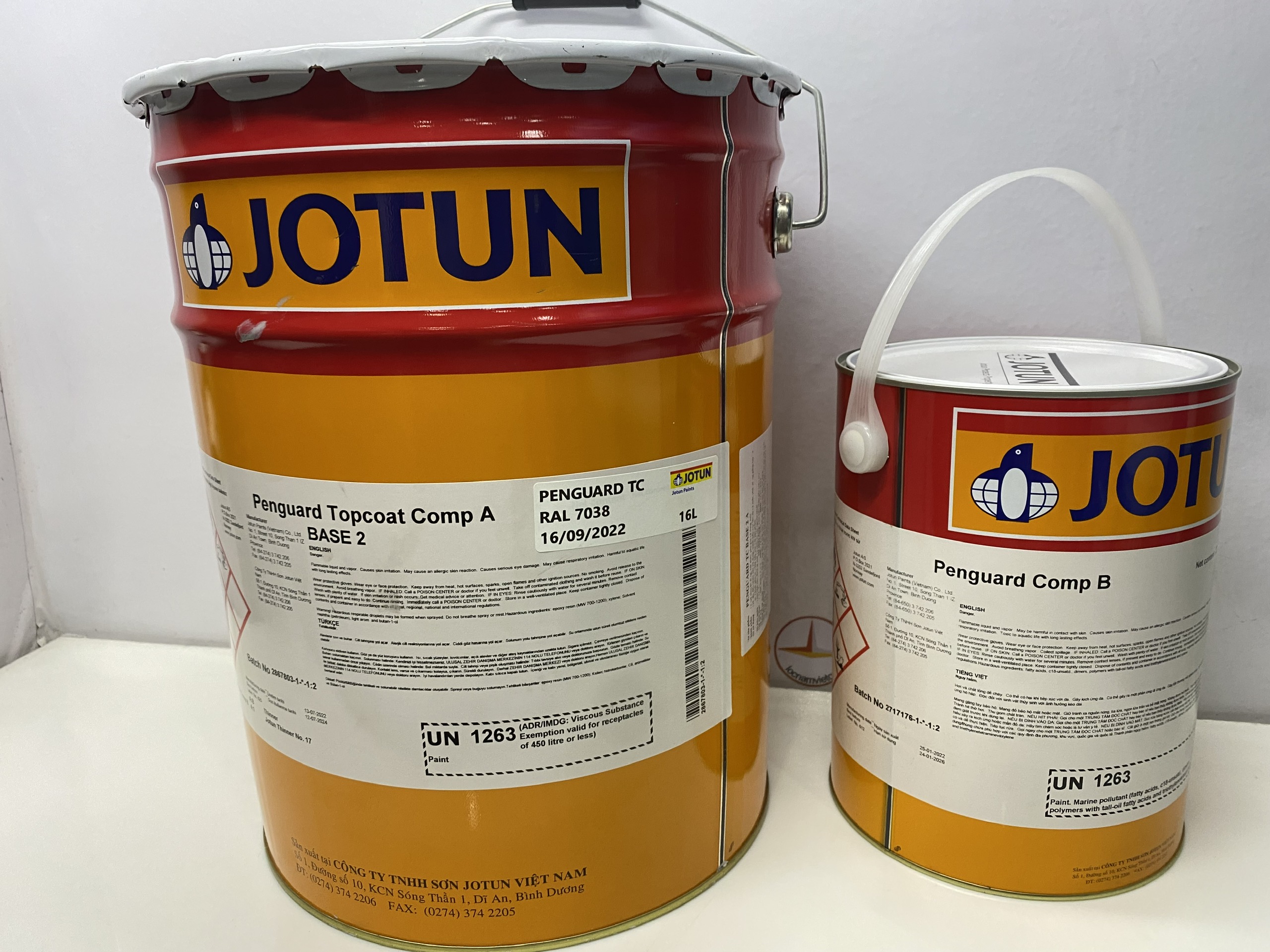 Sơn epoxy Jotun, Đại lý sơn hai thành phần jotun