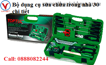 Bộ dụng cụ sữa chữa trong nhà 30 chi tiết (hộp nhựa)