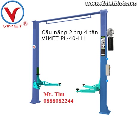 Cầu nâng 2 trụ sửa chữa ô tô giá 25 triệu