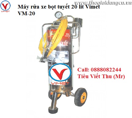 Máy rửa xe bọt tuyết 20 lit Vimet VM-20