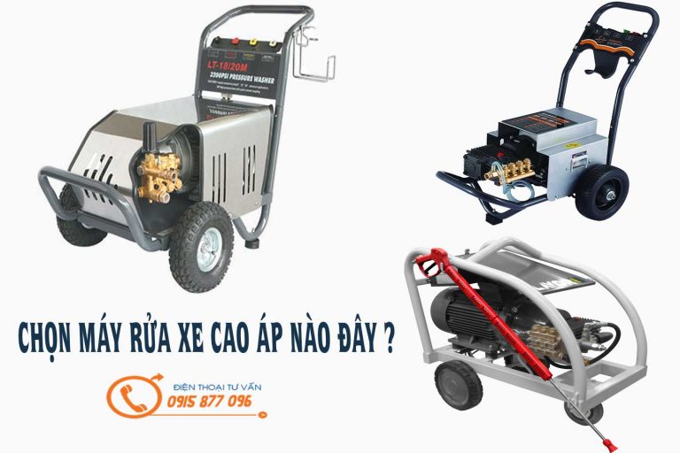 Máy rửa xe nào là tốt nhất hiện tại?