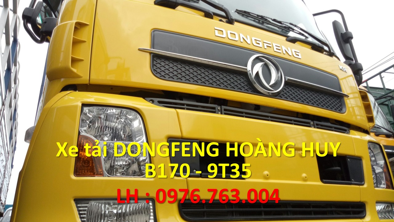 bán xe tải dongfeng b170- dongfeng 9 tấn 3 - dongfeng hoàng huy 9T3 nhập khẩu nguyên chiếc .