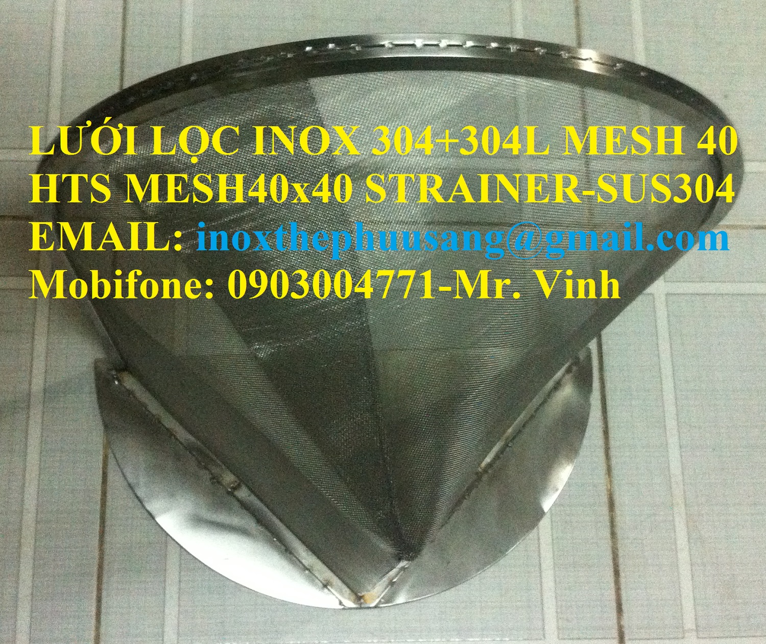 Lưới Lọc inox 304+304L