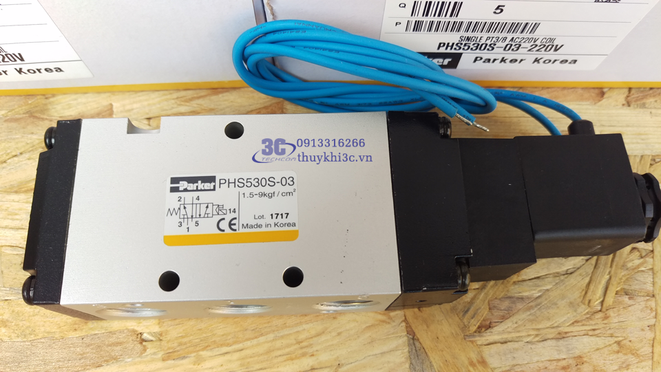 Van điện từ khí nén Parker PHS530S-03-220V