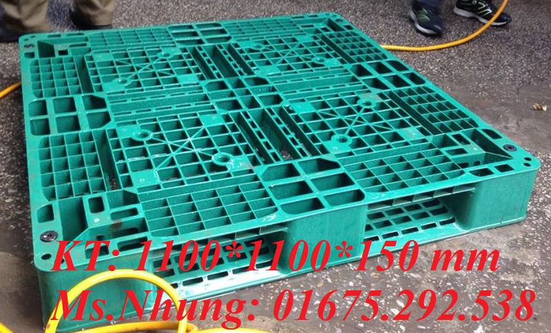 Cung cấp pallet nhựa cho kê hàng LH 01675292538