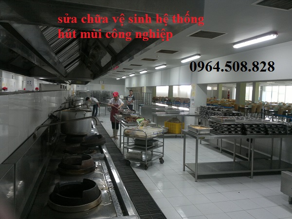 Sửa máy hút mùi bếp công nghiệp