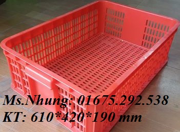 Sóng nhựa, thùng nhựa đặc, sọt nhựa LH 01675 292 538