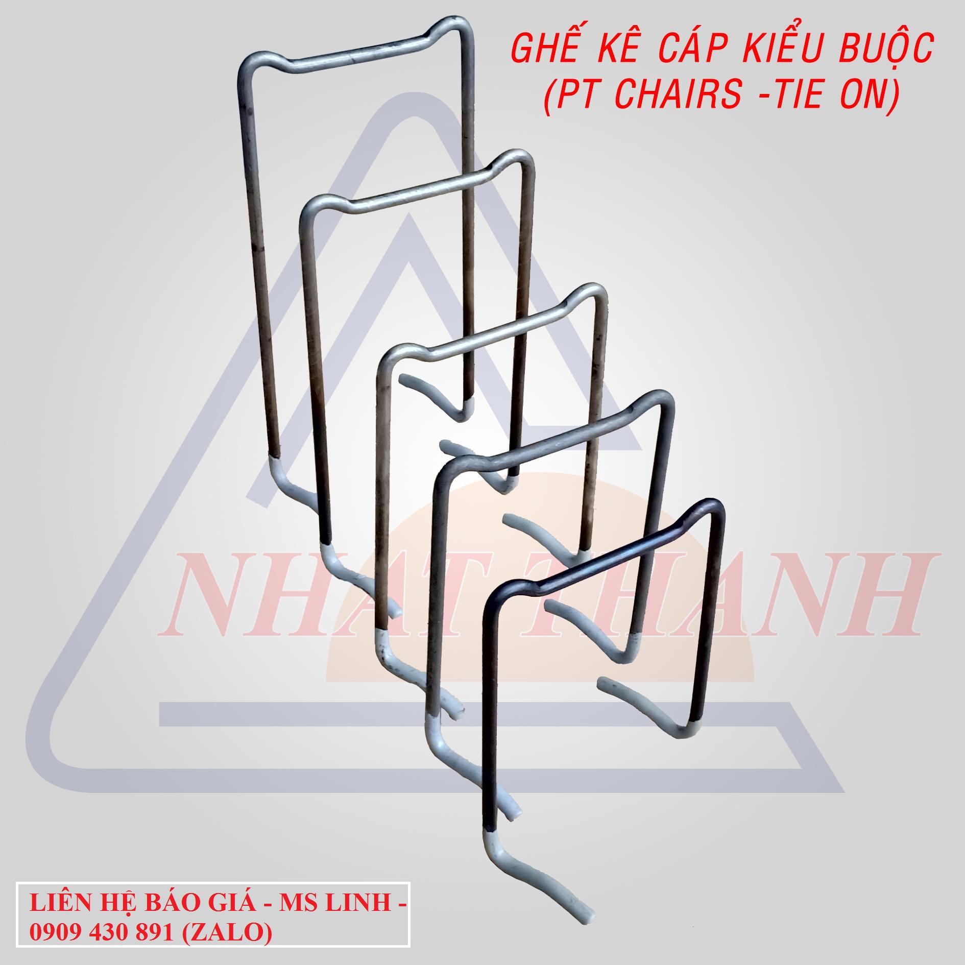 Cung Cấp Ghế Kê Thép - Steel Bar Chair