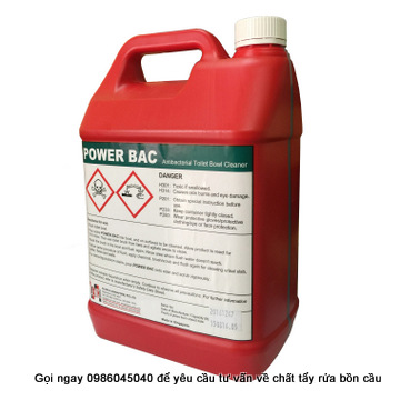 Power Bac chất tẩy rửa khử trùng bồn cầu