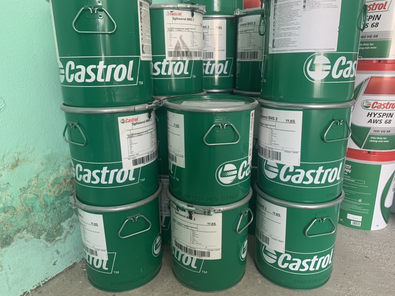 Mỡ chịu nhiệt Castrol Spheerol BNS 2