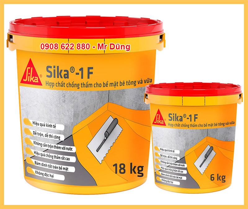 Chống thấm chuyên dụng sika 1f