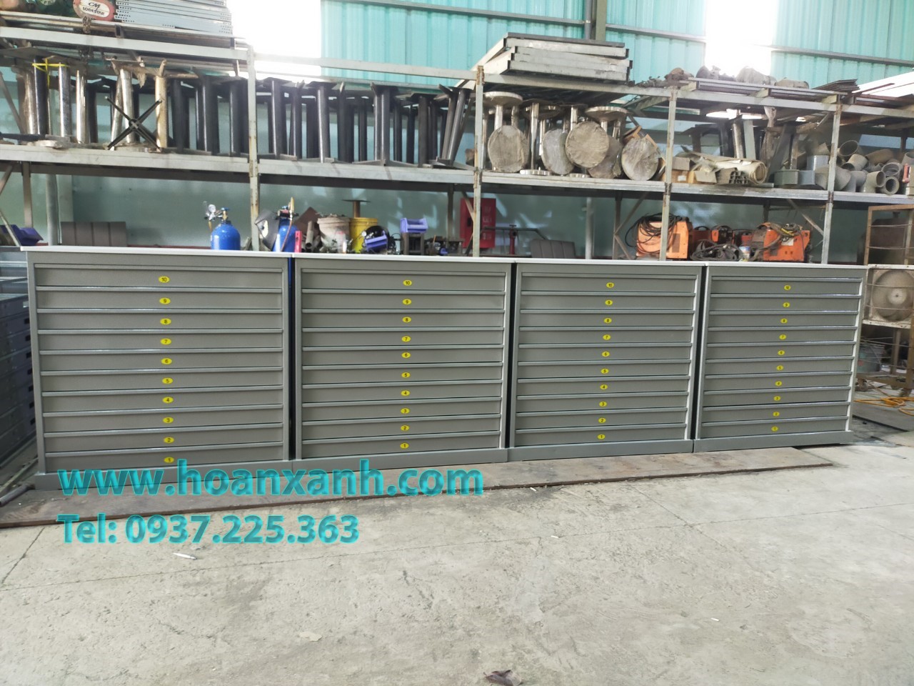 Tủ lưu bản vẽ A0, A1, A2- nhận sản xuất theo yêu cầu