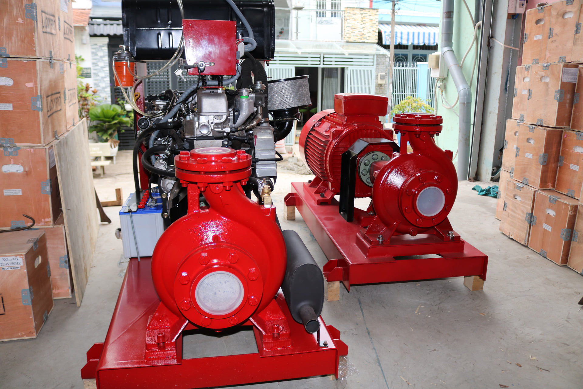 MÁY BƠM CHỮA CHÁY