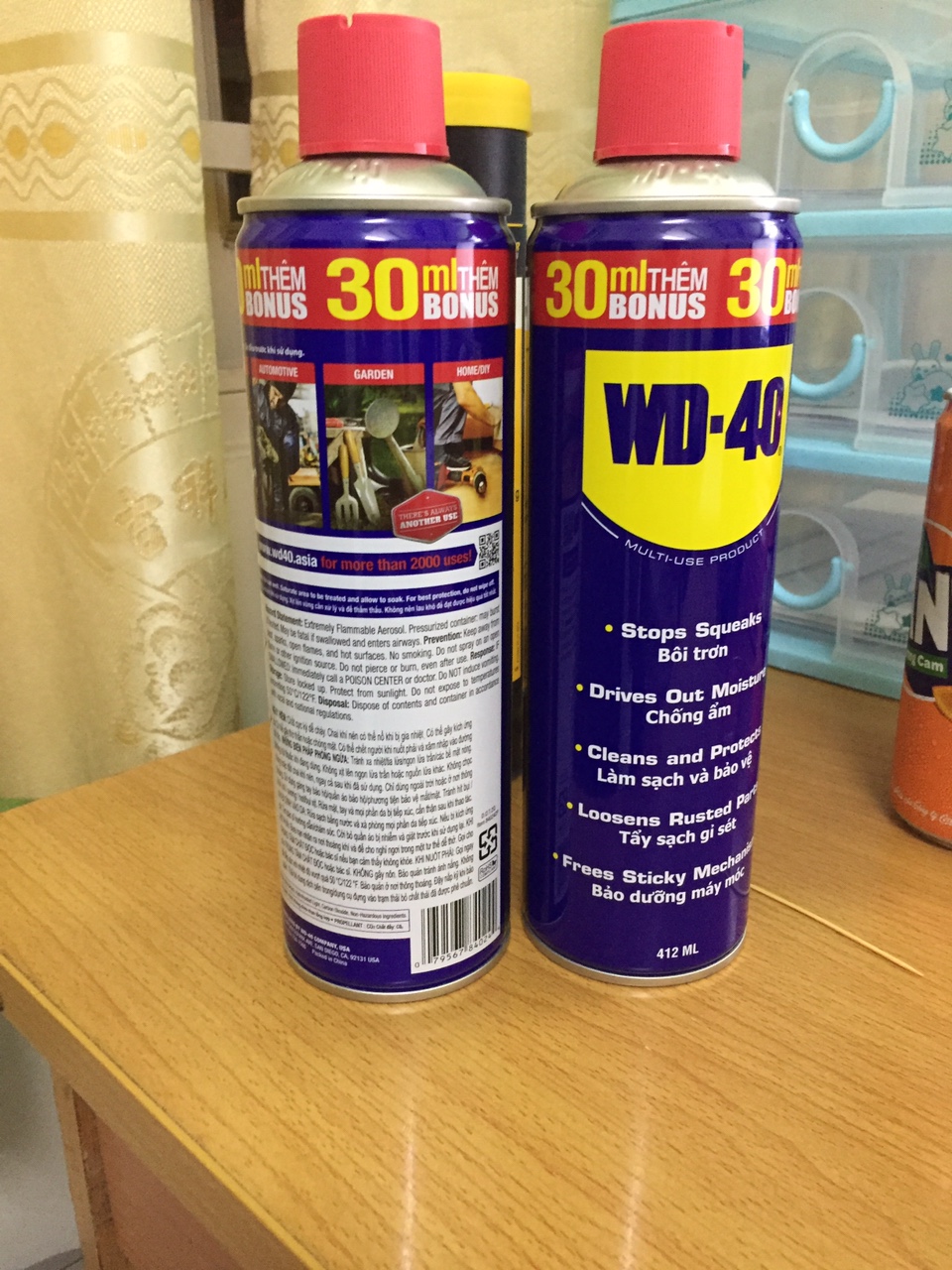 Dầu chống gỉ WD40 412ml