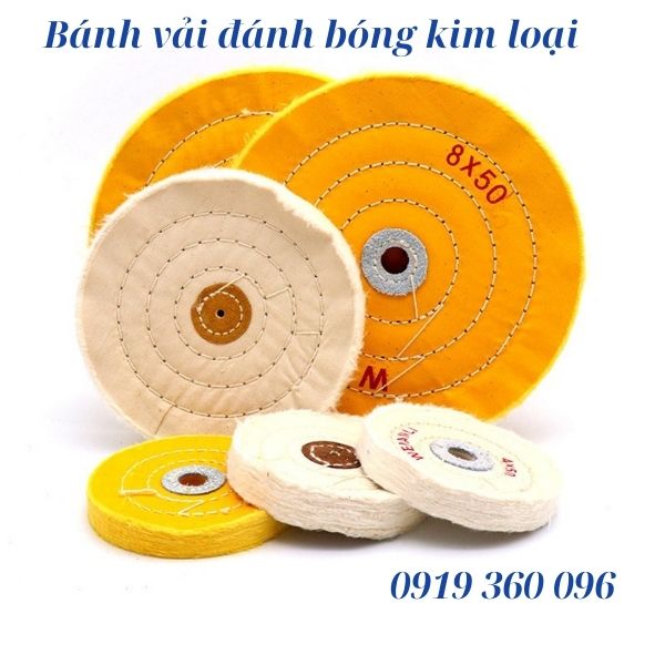 Bánh vải đánh bóng kim loại