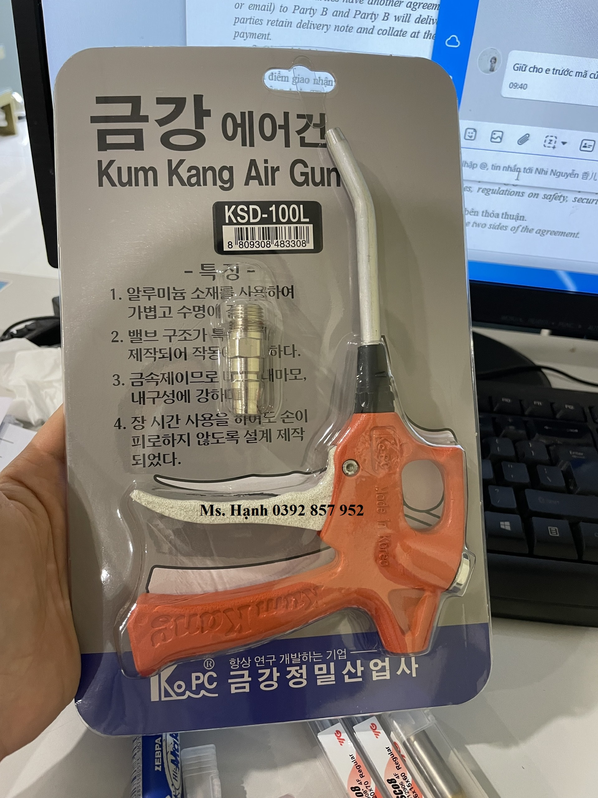 Súng xịt khí Kumkang KSD-100L