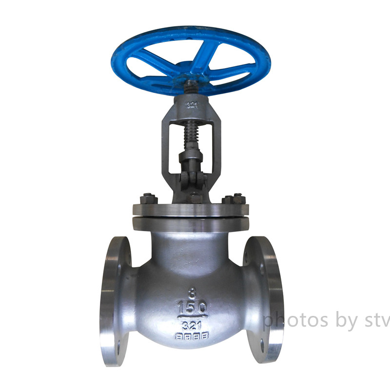 ASME B16.34 CF8C Globe Valve,4 Inch,150LB,RF End