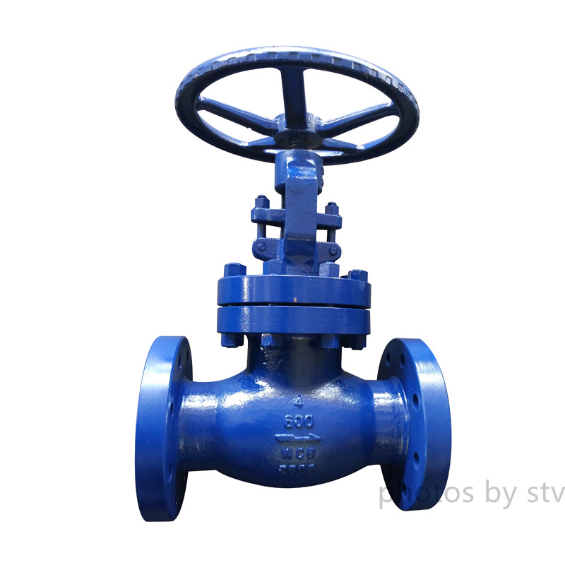 ASTM A217 WC6 Globe Valve, 600LB, DN 100, RF