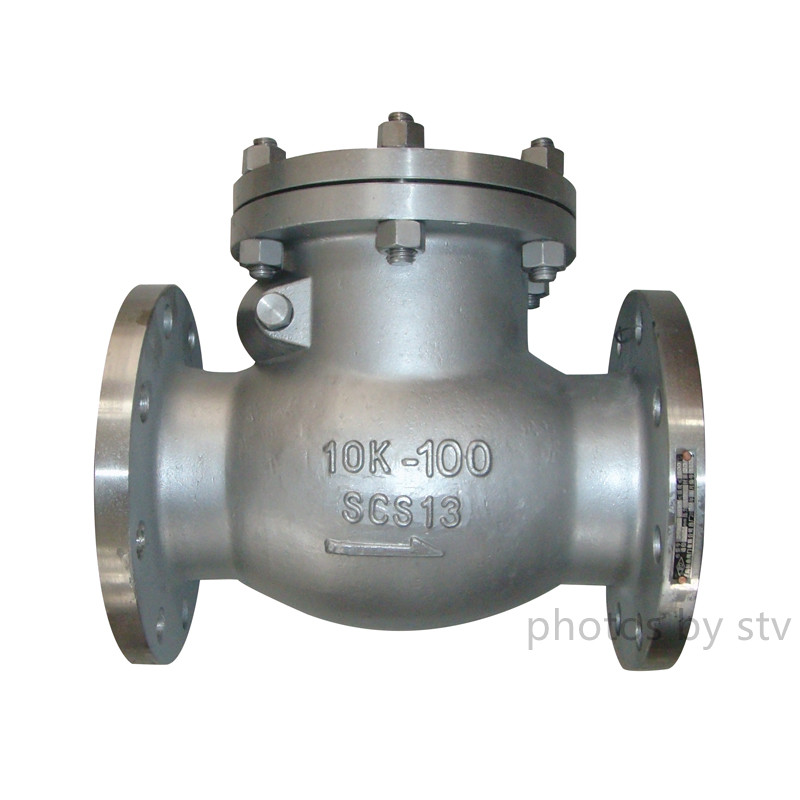 SCS13 Swing Check Valve,4 Inch,Jis10K,FF End