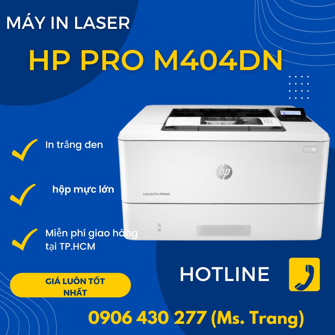 máy in HP Laserjet pro M404dn giá rẻ nhất