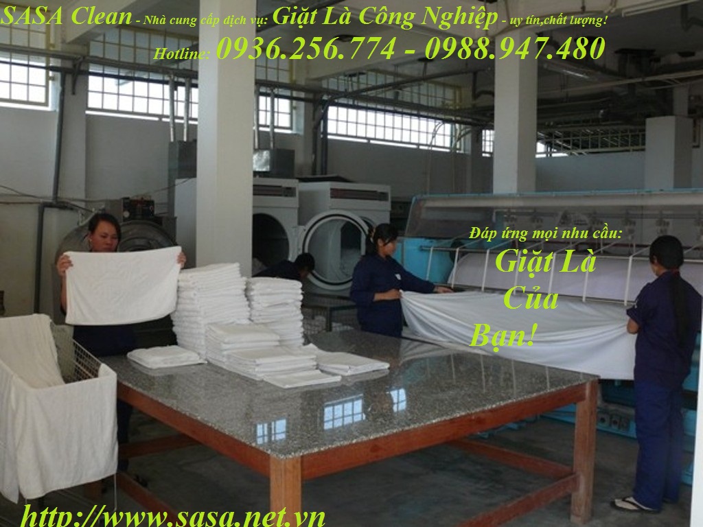 Giặt là công nghiệp – SASA Clean