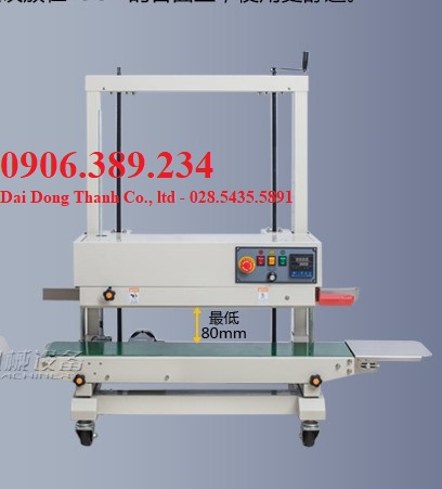 Máy hàn miệng bao liên tục in date WP-1200V