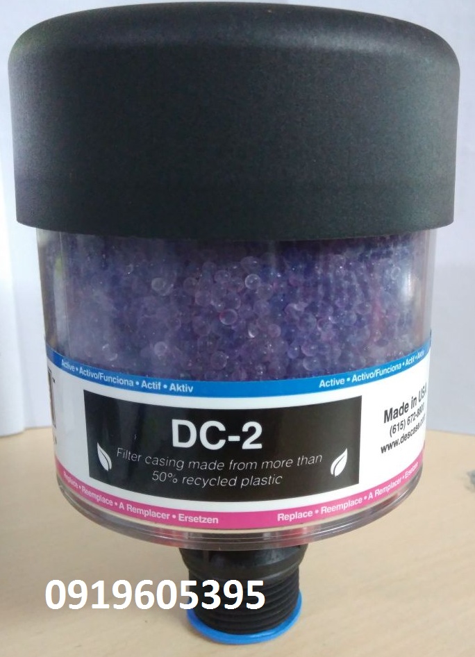 desiccant breathers descase DC-2 bộ hút ẩm, bình trở, bộ thông hơi