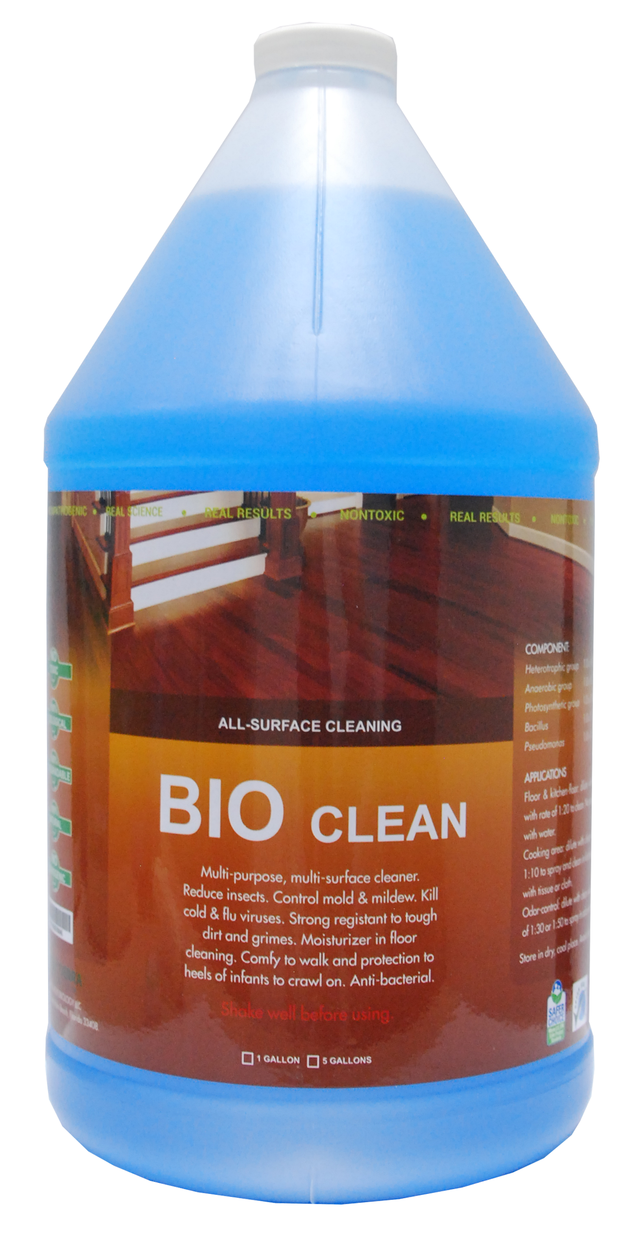 BIO-CLEAN - Chế phẩm vi sinh lau sàn, sạch mọi bề mặt, khử mùi hôi