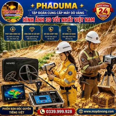 CHO THUÊ MÁY DÒ VÀNG HIỂN THỊ HÌNH ẢNH 3D PHIÊN BẢN ĐỘC QUYỀN TIẾNG VIỆT
