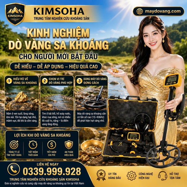 DỊCH VỤ KHẢO SÁT – THĂM DÒ MỎ VÀNG SA KHOÁNG