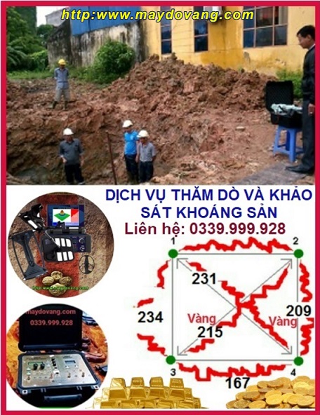 DỊCH VỤ THĂM DÒ KHẢO SÁT KHOÁNG SẢN