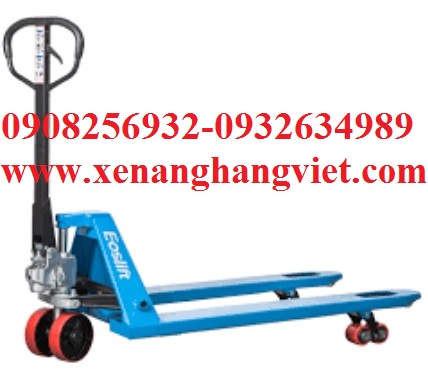 Xe nâng tay Eoslift 2.5 tấn 2500kg kéo pallet thấp