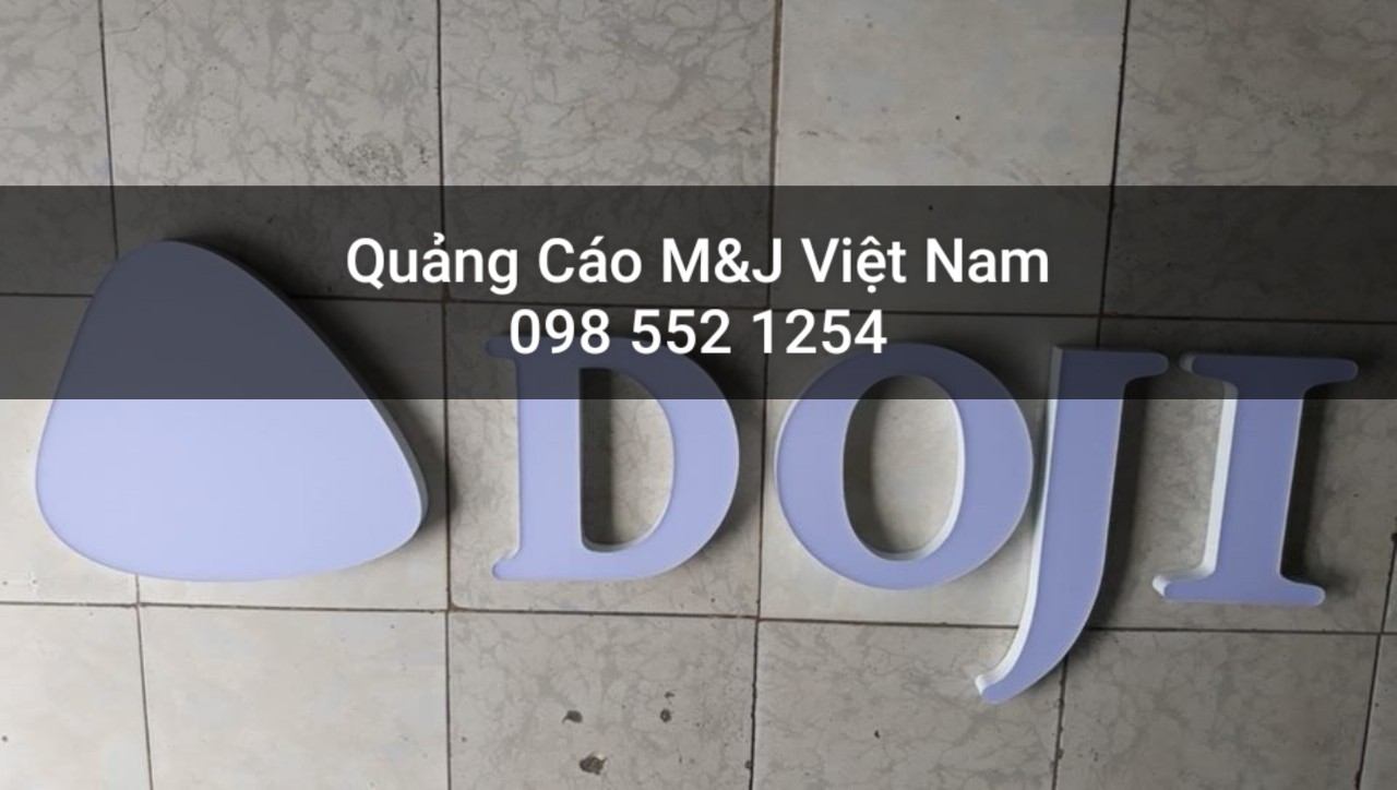 Chữ nhôm Hàn Quốc