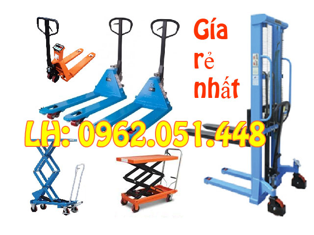 Xe nâng tay 2 tấn 2.5 tấn 3 tấn 3.5 tấn 5 tấn giá rẻ nhất