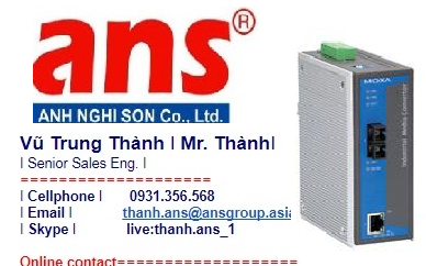 Bộ chuyển đổi tín hiệu Moxa Viet Nam IMC-101-M-SC