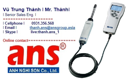 Đồng hồ đo độ ẩm và nhiệt độ cầm tay Vaisala HM70